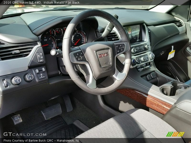 Iridium Metallic / Jet Black 2016 GMC Yukon SLE 4WD