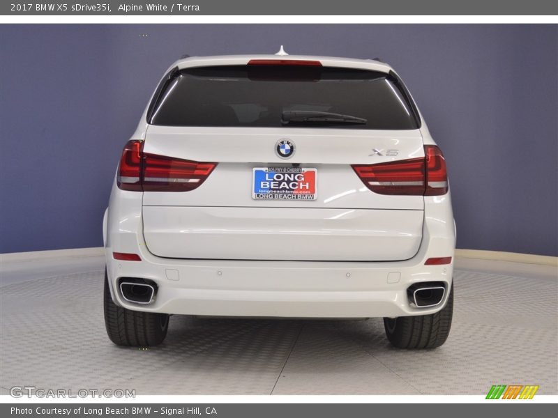 Alpine White / Terra 2017 BMW X5 sDrive35i