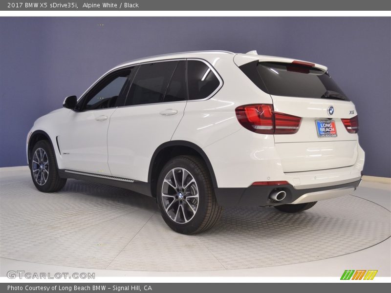 Alpine White / Black 2017 BMW X5 sDrive35i