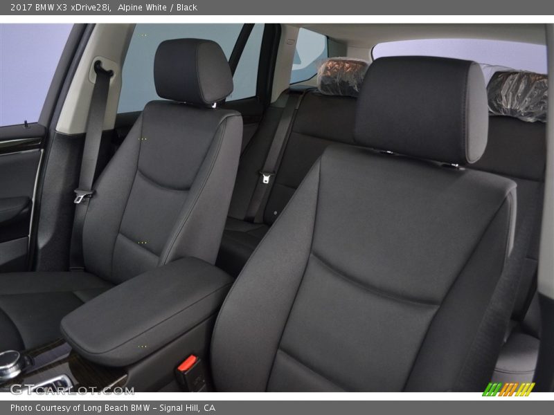 Alpine White / Black 2017 BMW X3 xDrive28i