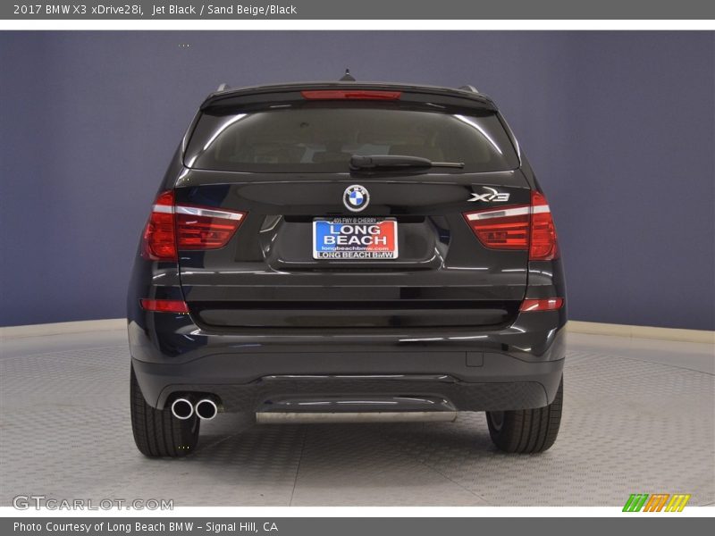 Jet Black / Sand Beige/Black 2017 BMW X3 xDrive28i