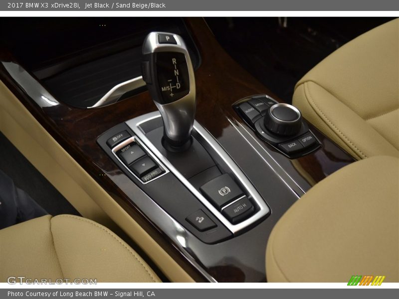 Jet Black / Sand Beige/Black 2017 BMW X3 xDrive28i