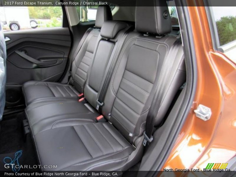 Canyon Ridge / Charcoal Black 2017 Ford Escape Titanium