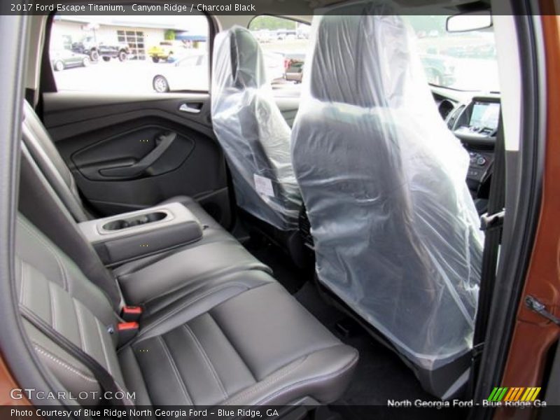 Canyon Ridge / Charcoal Black 2017 Ford Escape Titanium