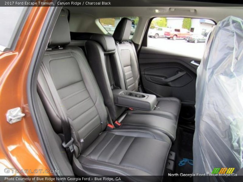 Canyon Ridge / Charcoal Black 2017 Ford Escape Titanium