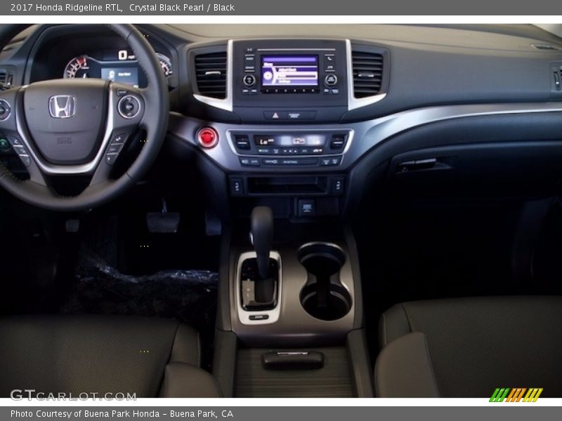 Crystal Black Pearl / Black 2017 Honda Ridgeline RTL