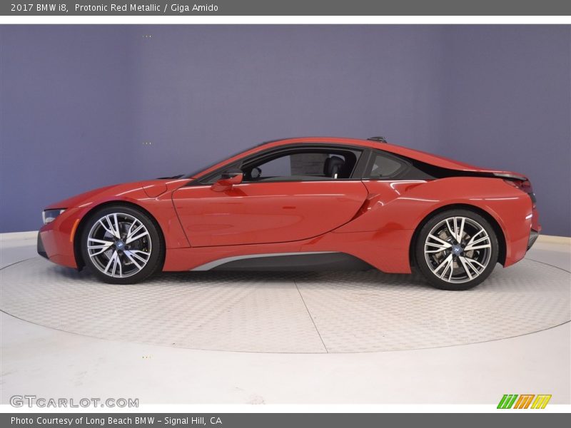  2017 i8  Protonic Red Metallic