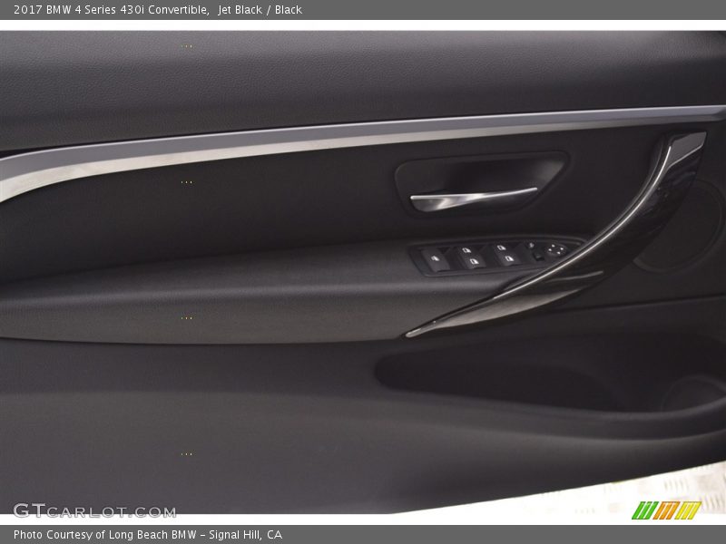 Jet Black / Black 2017 BMW 4 Series 430i Convertible