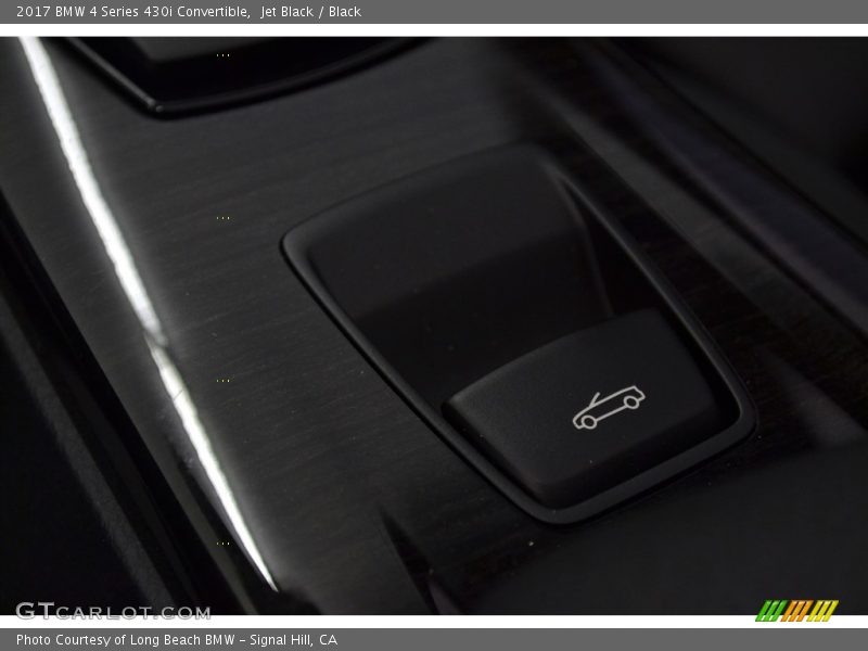 Jet Black / Black 2017 BMW 4 Series 430i Convertible