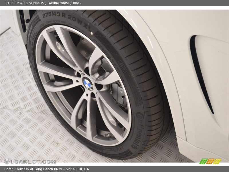 Alpine White / Black 2017 BMW X5 xDrive35i