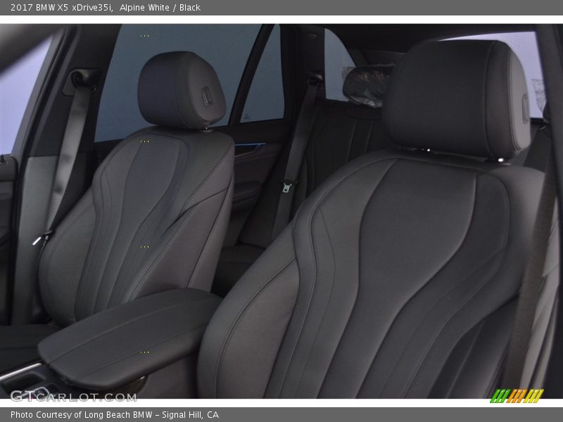Alpine White / Black 2017 BMW X5 xDrive35i