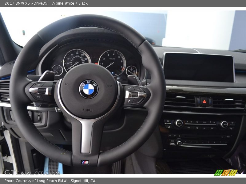 Alpine White / Black 2017 BMW X5 xDrive35i