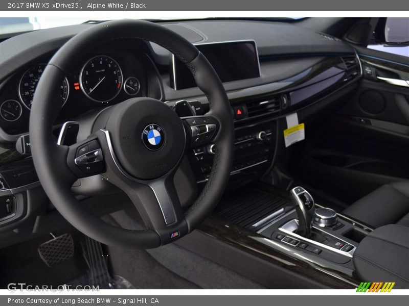 Alpine White / Black 2017 BMW X5 xDrive35i