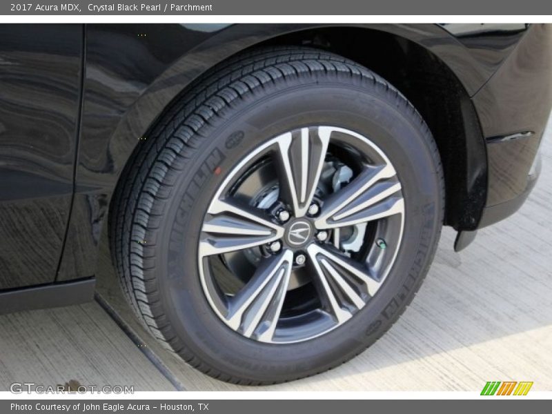 Crystal Black Pearl / Parchment 2017 Acura MDX