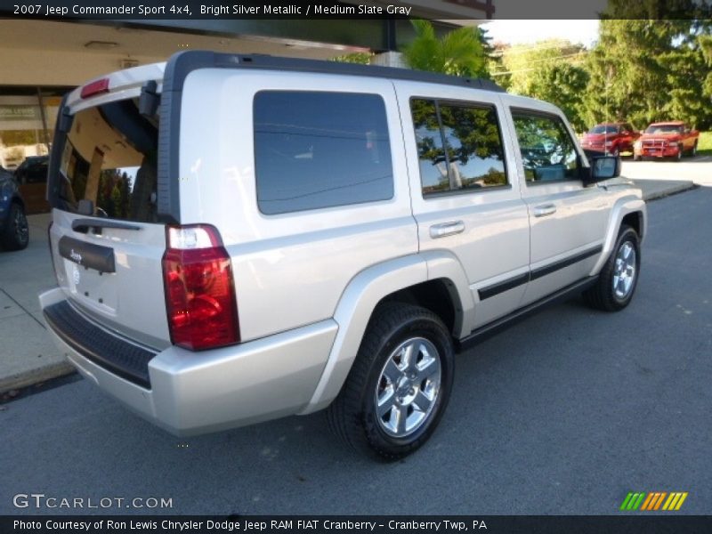 Bright Silver Metallic / Medium Slate Gray 2007 Jeep Commander Sport 4x4