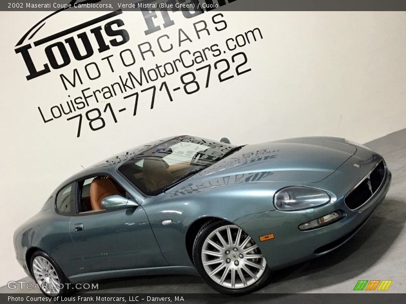 Verde Mistral (Blue Green) / Cuoio 2002 Maserati Coupe Cambiocorsa