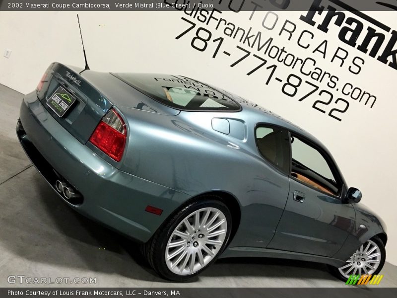 Verde Mistral (Blue Green) / Cuoio 2002 Maserati Coupe Cambiocorsa