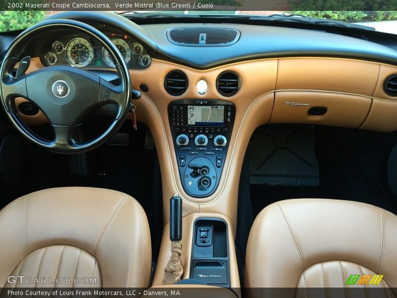 Verde Mistral (Blue Green) / Cuoio 2002 Maserati Coupe Cambiocorsa