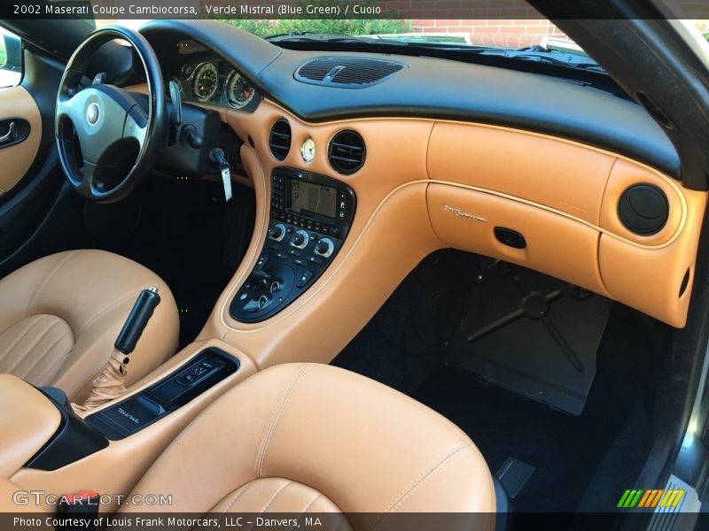 Verde Mistral (Blue Green) / Cuoio 2002 Maserati Coupe Cambiocorsa