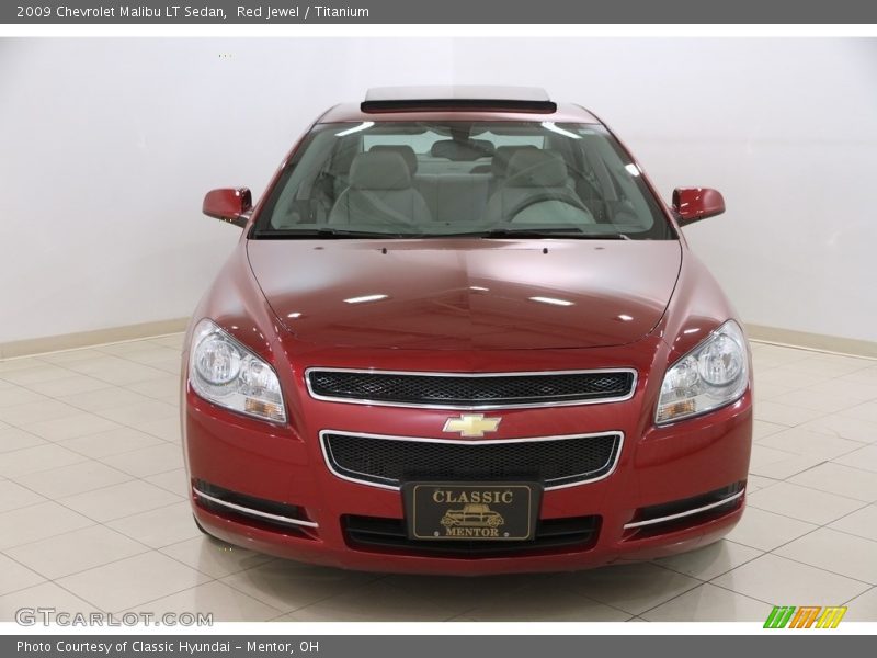 Red Jewel / Titanium 2009 Chevrolet Malibu LT Sedan