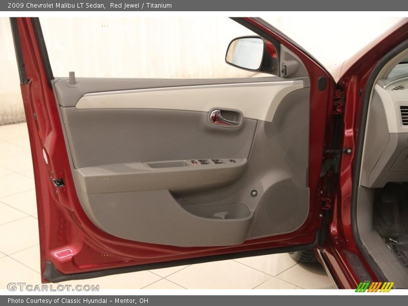 Red Jewel / Titanium 2009 Chevrolet Malibu LT Sedan