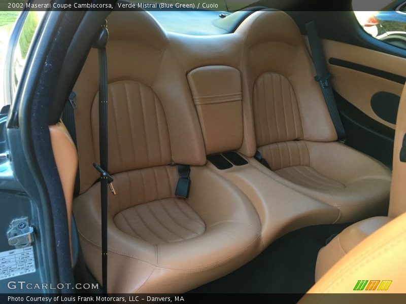 Verde Mistral (Blue Green) / Cuoio 2002 Maserati Coupe Cambiocorsa