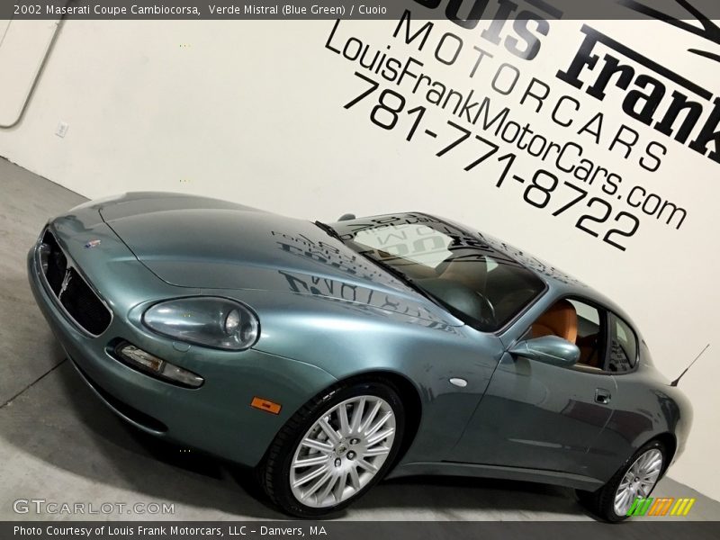 Verde Mistral (Blue Green) / Cuoio 2002 Maserati Coupe Cambiocorsa