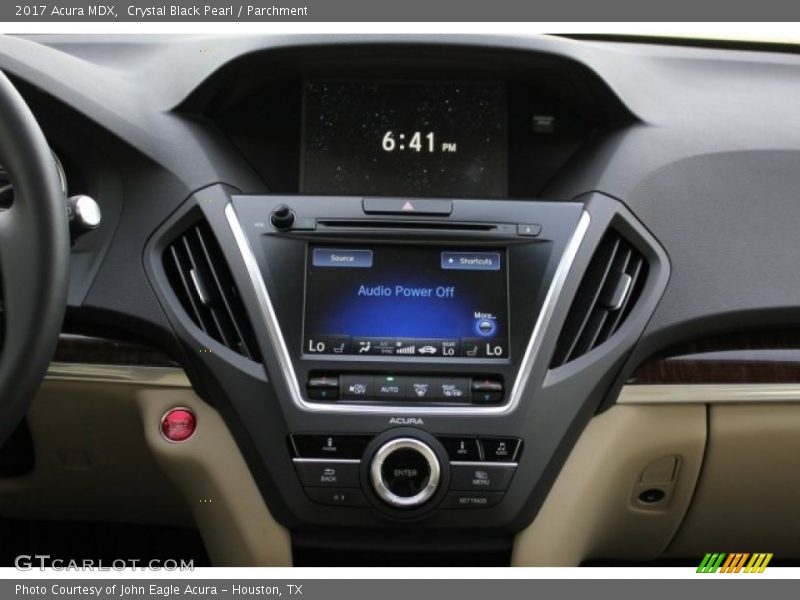 Crystal Black Pearl / Parchment 2017 Acura MDX