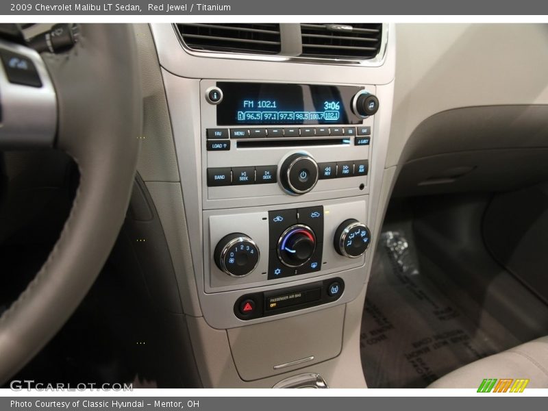 Red Jewel / Titanium 2009 Chevrolet Malibu LT Sedan