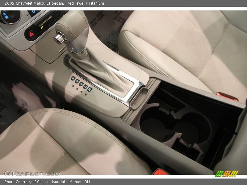 Red Jewel / Titanium 2009 Chevrolet Malibu LT Sedan