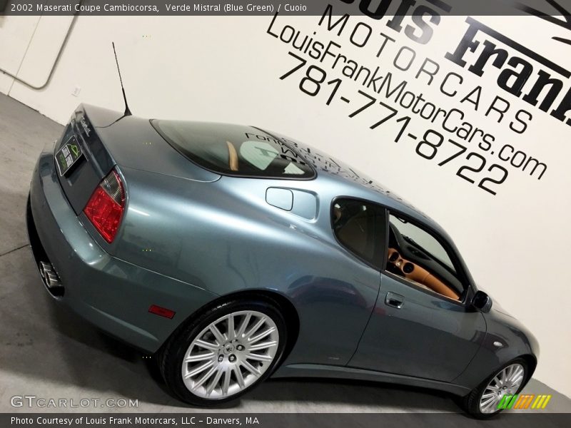 Verde Mistral (Blue Green) / Cuoio 2002 Maserati Coupe Cambiocorsa