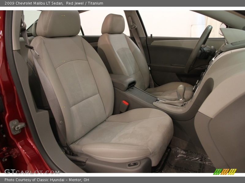 Red Jewel / Titanium 2009 Chevrolet Malibu LT Sedan