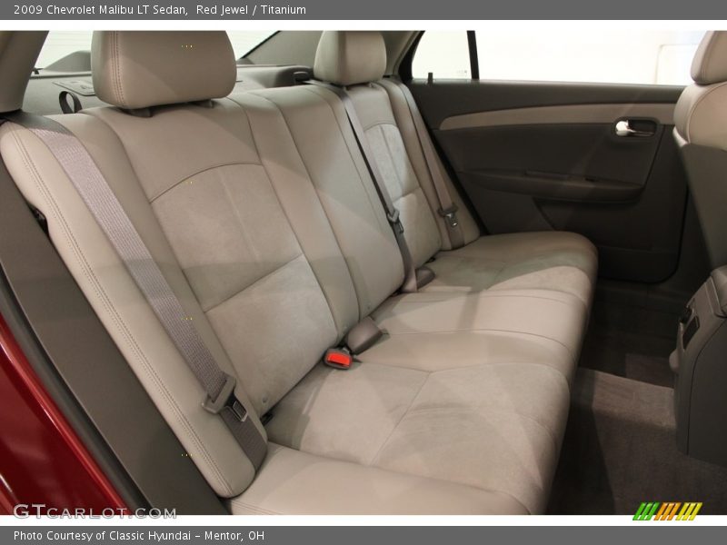 Red Jewel / Titanium 2009 Chevrolet Malibu LT Sedan