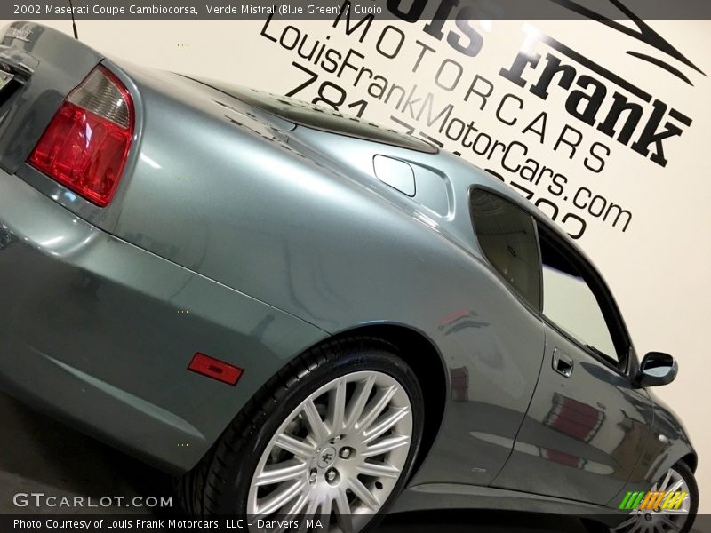 Verde Mistral (Blue Green) / Cuoio 2002 Maserati Coupe Cambiocorsa