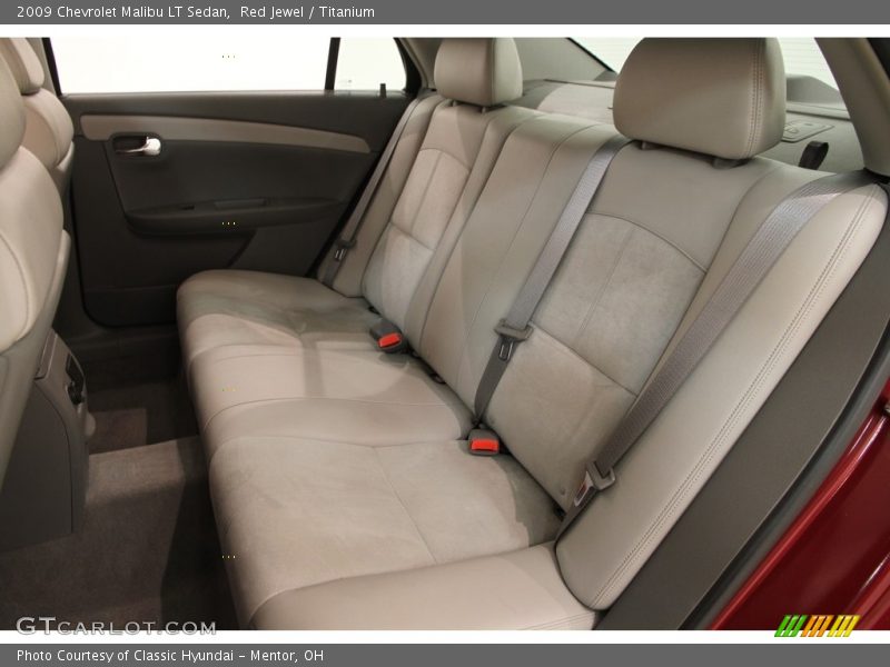 Red Jewel / Titanium 2009 Chevrolet Malibu LT Sedan