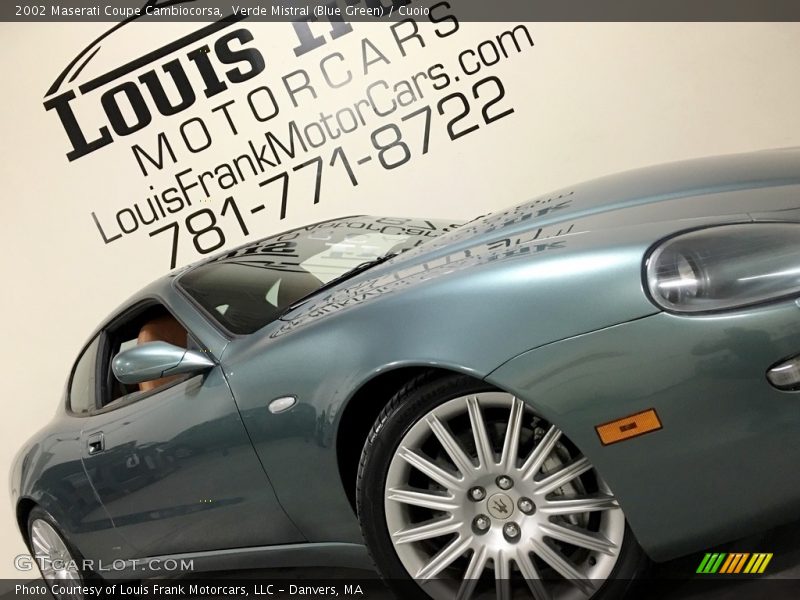 Verde Mistral (Blue Green) / Cuoio 2002 Maserati Coupe Cambiocorsa