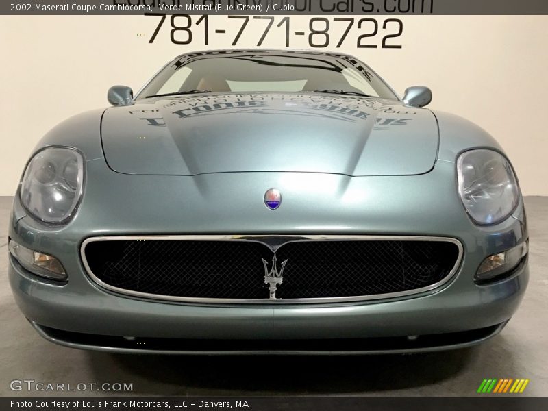 Verde Mistral (Blue Green) / Cuoio 2002 Maserati Coupe Cambiocorsa