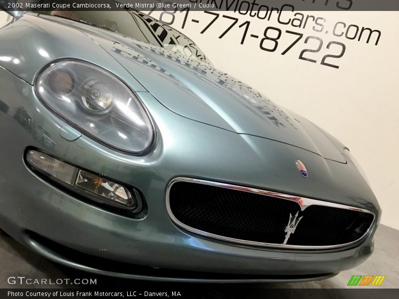 Verde Mistral (Blue Green) / Cuoio 2002 Maserati Coupe Cambiocorsa