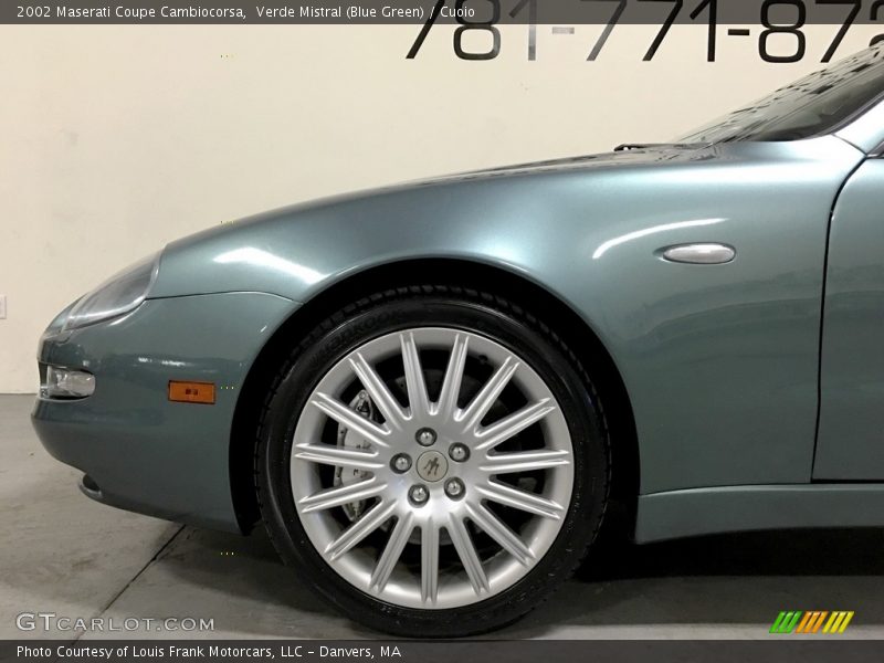 Verde Mistral (Blue Green) / Cuoio 2002 Maserati Coupe Cambiocorsa