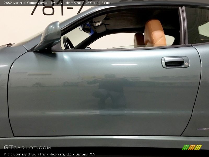 Verde Mistral (Blue Green) / Cuoio 2002 Maserati Coupe Cambiocorsa