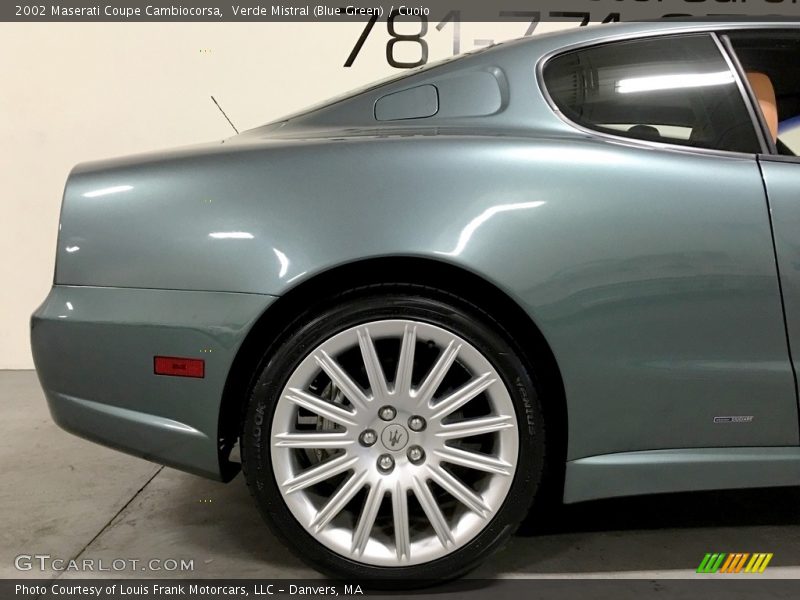 Verde Mistral (Blue Green) / Cuoio 2002 Maserati Coupe Cambiocorsa