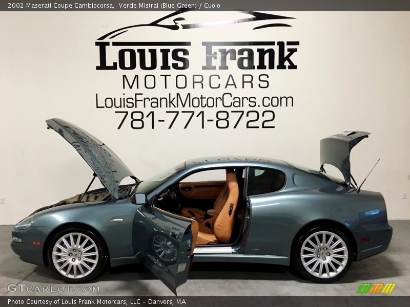Verde Mistral (Blue Green) / Cuoio 2002 Maserati Coupe Cambiocorsa