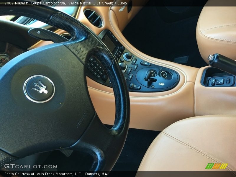 Verde Mistral (Blue Green) / Cuoio 2002 Maserati Coupe Cambiocorsa