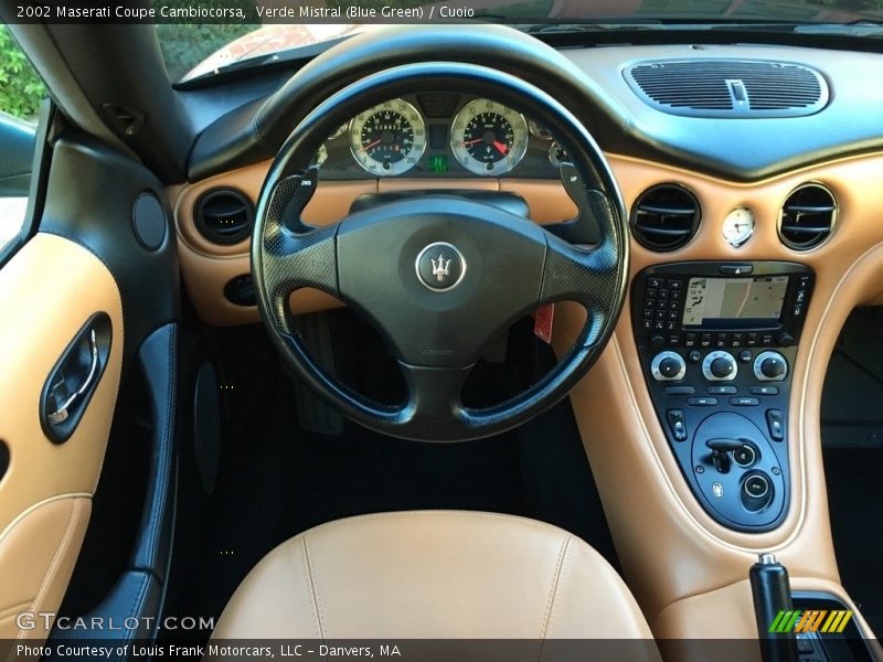 Verde Mistral (Blue Green) / Cuoio 2002 Maserati Coupe Cambiocorsa