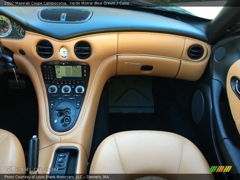 Verde Mistral (Blue Green) / Cuoio 2002 Maserati Coupe Cambiocorsa