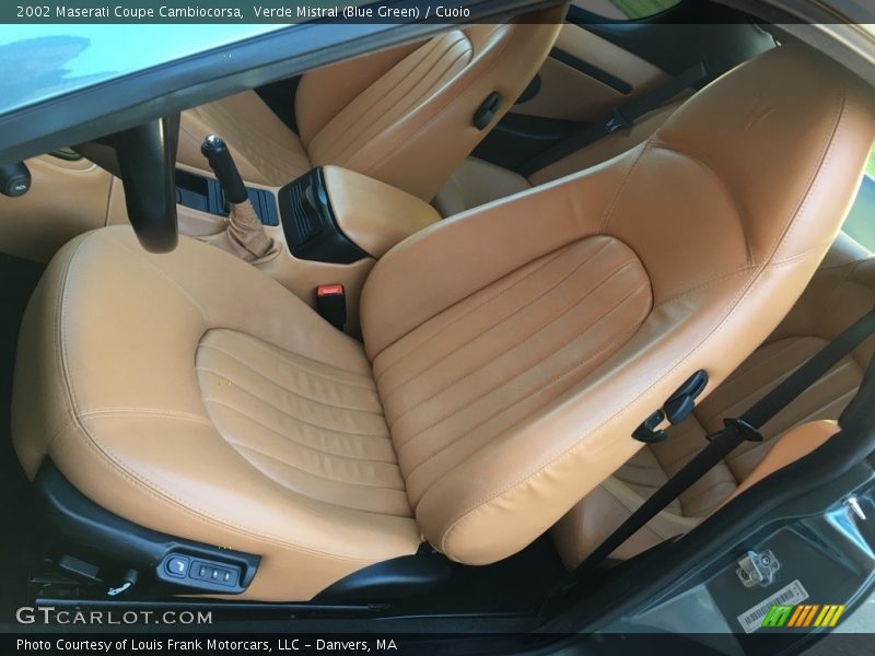 Verde Mistral (Blue Green) / Cuoio 2002 Maserati Coupe Cambiocorsa