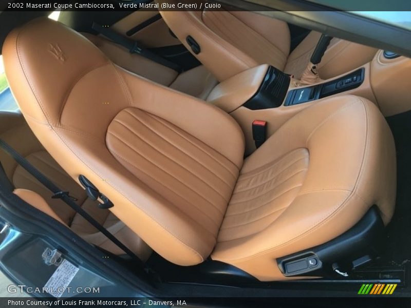 Verde Mistral (Blue Green) / Cuoio 2002 Maserati Coupe Cambiocorsa