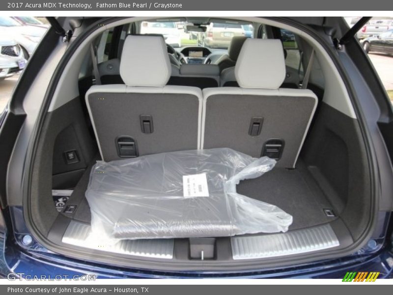 Fathom Blue Pearl / Graystone 2017 Acura MDX Technology
