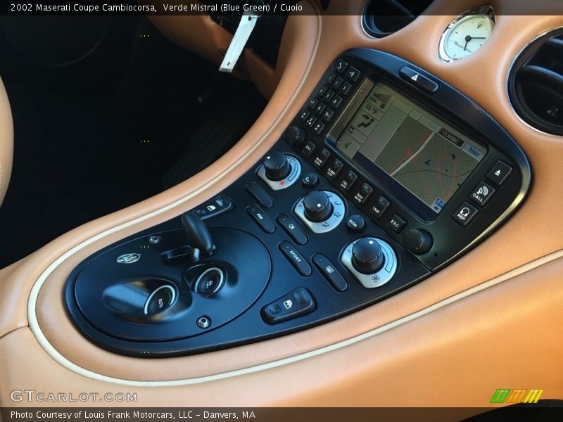 Verde Mistral (Blue Green) / Cuoio 2002 Maserati Coupe Cambiocorsa