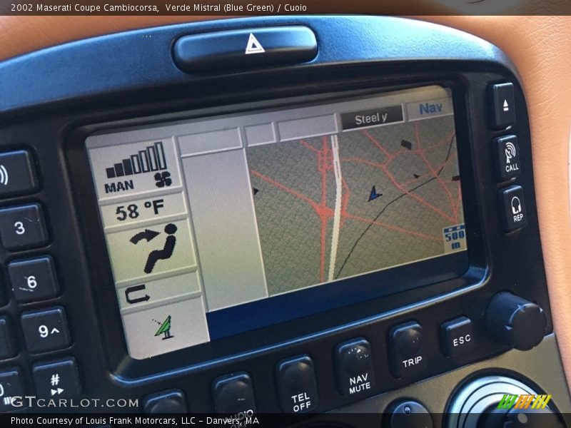 Verde Mistral (Blue Green) / Cuoio 2002 Maserati Coupe Cambiocorsa